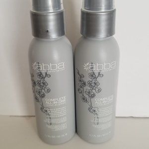 Abba All in One Leave in Spray Set of 2 ~  1.7 oz Travel Size